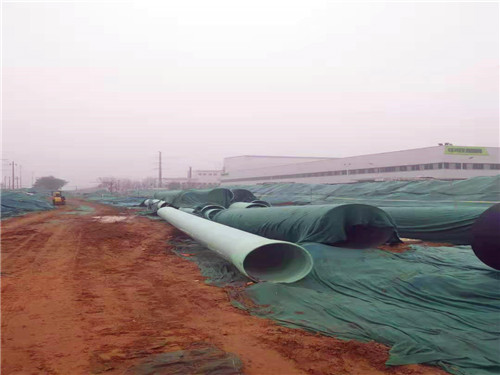 玻璃鋼管道施工現(xiàn)場